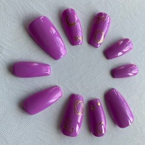 Solar System Press On Nails